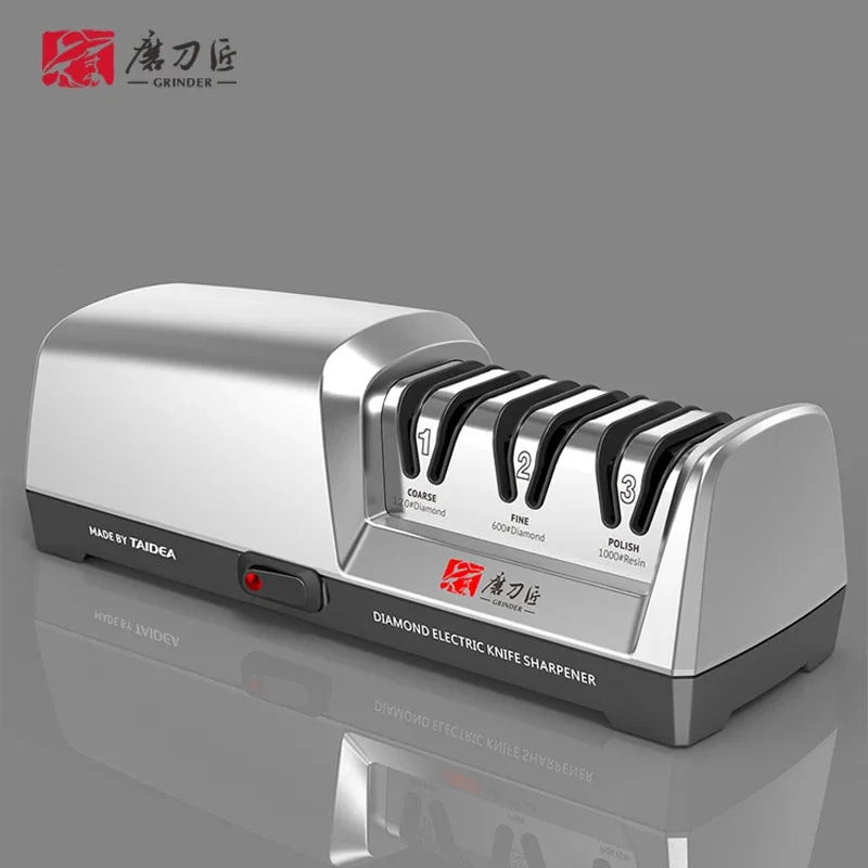 TG2302 Electric Knife Knife Sharpener Professional Blade Eco-Friendly Kitchen Gadgets Ceramic Razor Blade CE/EUCIQSGS
