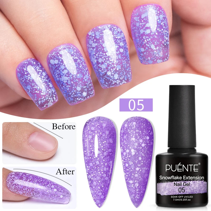 15ML Blooming Marble Gradient Gel Nail Polish Spreading Effect Watercolor Floral Print Nail Art Soak Off UV/LED Nail Varnish