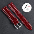 Leather Watchband for Men Women Universal Replacement Leather Watch Strap 12mm 14mm 16mm 18mm 19mm 20mm 21mm 22mm Soft Bracelets