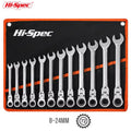 Adjustable Torque Ratchet Spanner Set 8-19Mm Universal Torx Keys For Bicycle And Motorcycle Repairs Mechanical Tool Kit