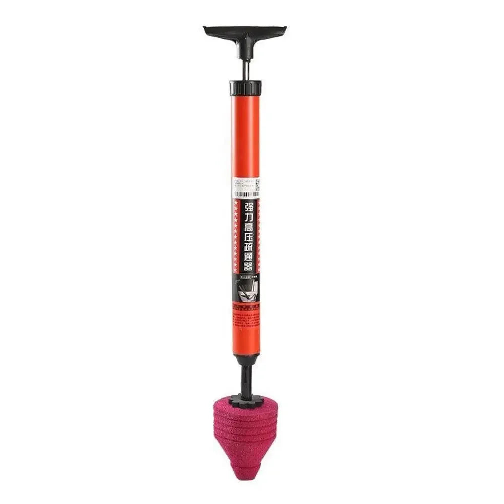 New High Pressure Toilet Unblock One Shot Toilet Pipe Plunger Silicone Quickly Unblock Household Toilet Sewer Dredging Plunger
