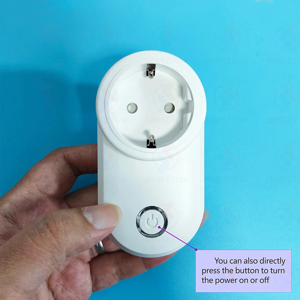 Wireless Remote Control Socket 220V 110V EU FR Smart Plug,50m Control Range,Power Outlet 15A for Home Appliance Light Fan