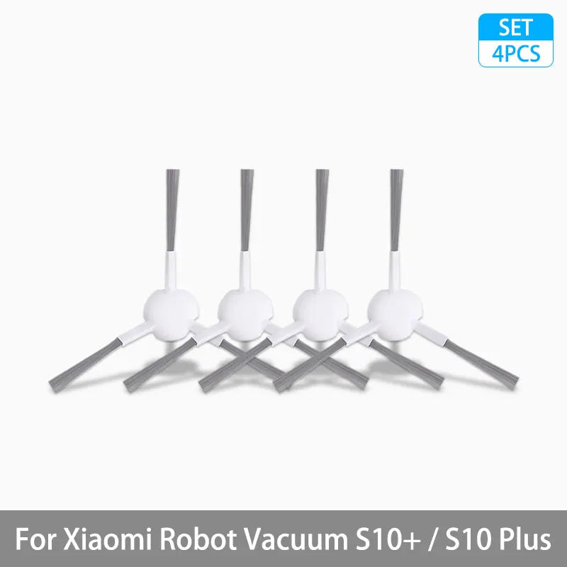 For Xiaomi Robot Vacuum S10+ / S10 Plus Accessories Main Brush Side Brush Hepa Filter Mop Rag Cloth Replacement Spare Parts
