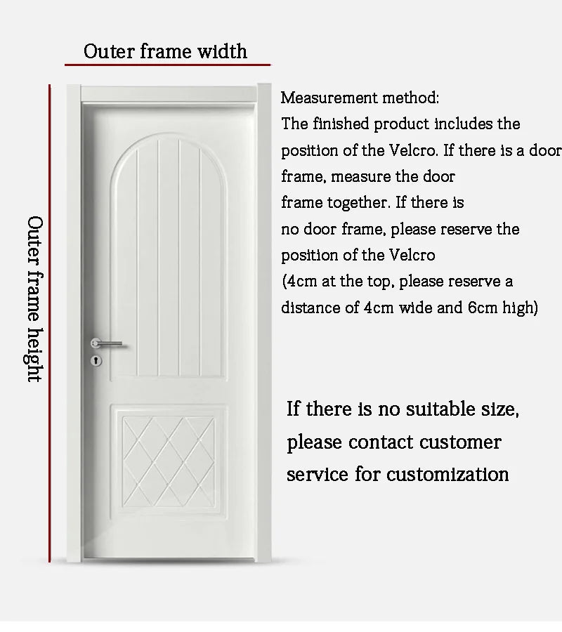 Magnetic winter thick door curtain -  easy to install - No Drilling- Keep Cold Out & Warm In-Windproof partition curtain