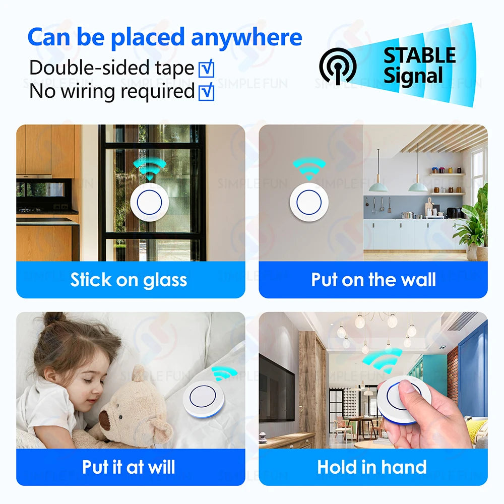 Wireless Remote Control Socket 220V 110V EU FR Smart Plug,50m Control Range,Power Outlet 15A for Home Appliance Light Fan