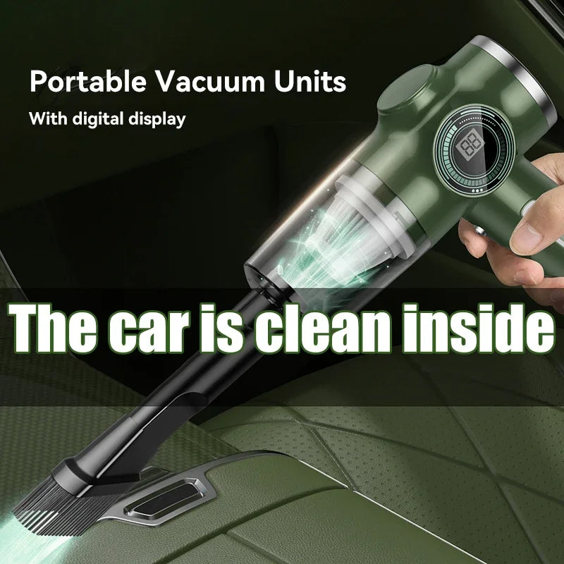 9800000pa Wireless Automobile Handheld Vacuum Cleaner Wet Dry Dual-use High Power Electric Appliance Cleaner Car Home New 2026