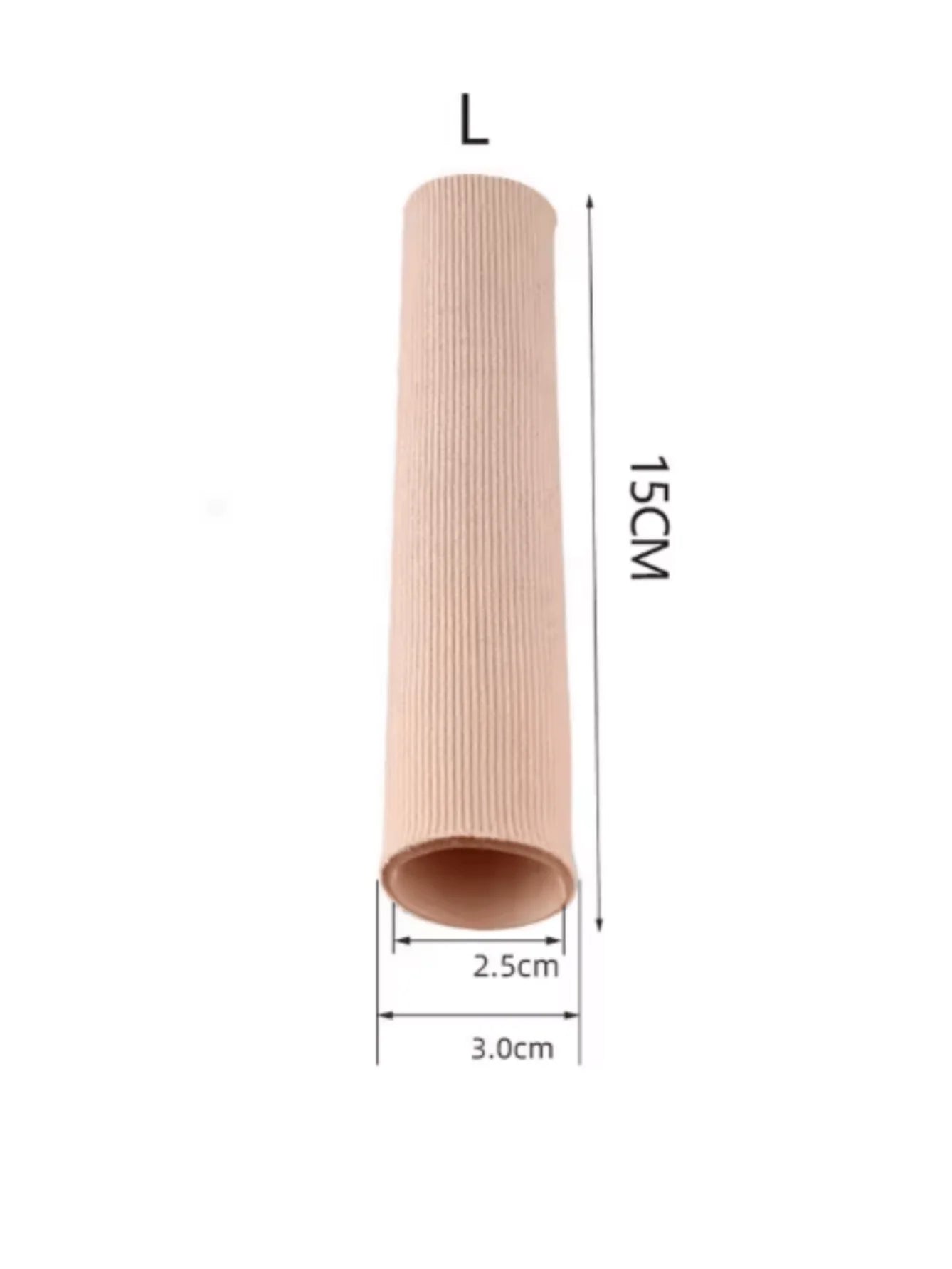 Gel Toe Cover Elastic Fiber Finger Protective Tube Toe Protection Pipe Reduce Friction Silicone Foot Protector Feet Care Parts