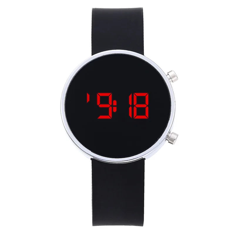 Fashion Digital Watch for Women Simple Men's LED Wrist Watch  Silicone Strap Casual Sports Ladies Watch Clock Gift Reloj Mujer