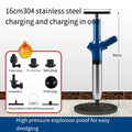 Toilet Unclogger Can Instantly Clear The Sewer Block The Toilet And Create A Universal Kitchen Floors Drain With Air Pressure