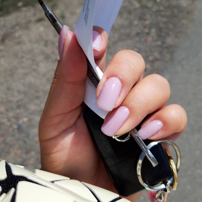 MSHARE Milk Milky White Base Gel Polish Camouflage Color Rubber Base Nail base coat 10ml