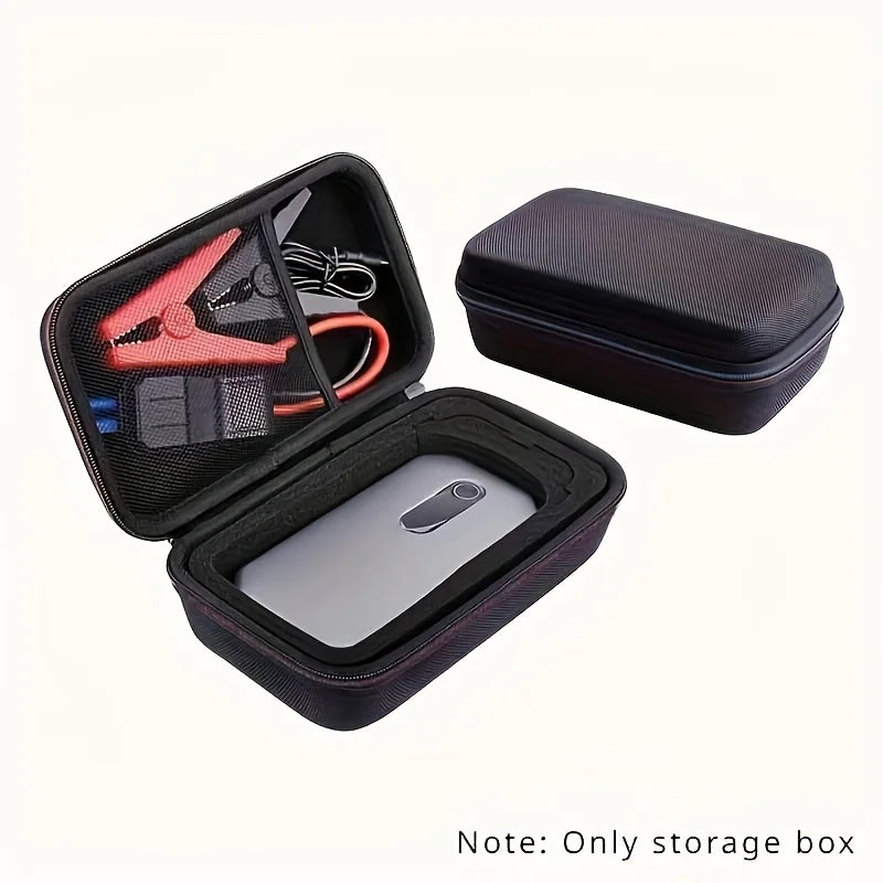 Portable EVA Car Starter Storage Box - Shockproof and Drop-Proof Protective Case, Lightweight Organizer for Car Accessories