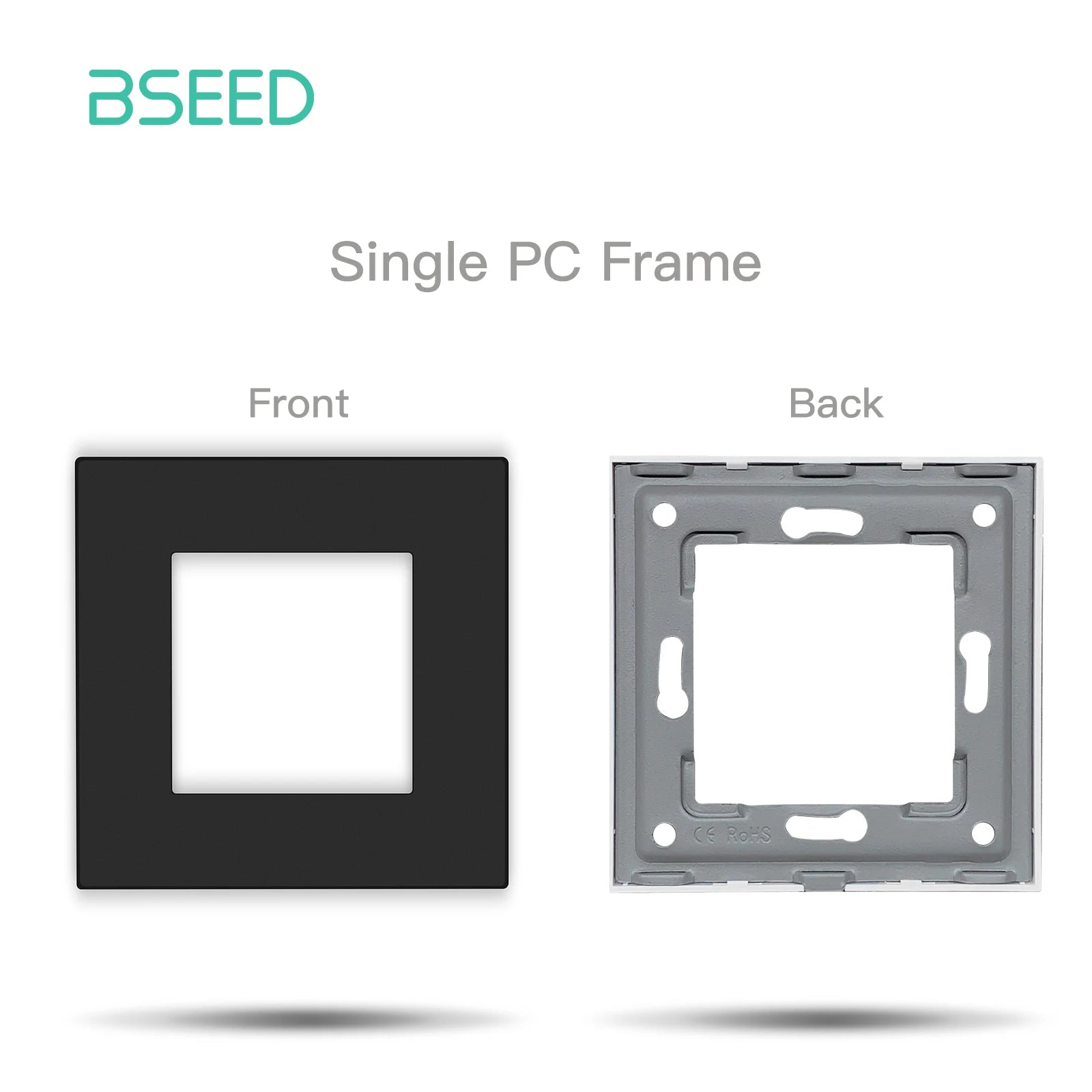 BSEED Zigbee Power Socket Tuya Smart EU Socket Plug With 20W Type-c USB Functions Parts Matte Plastic Frames DIY Accessories