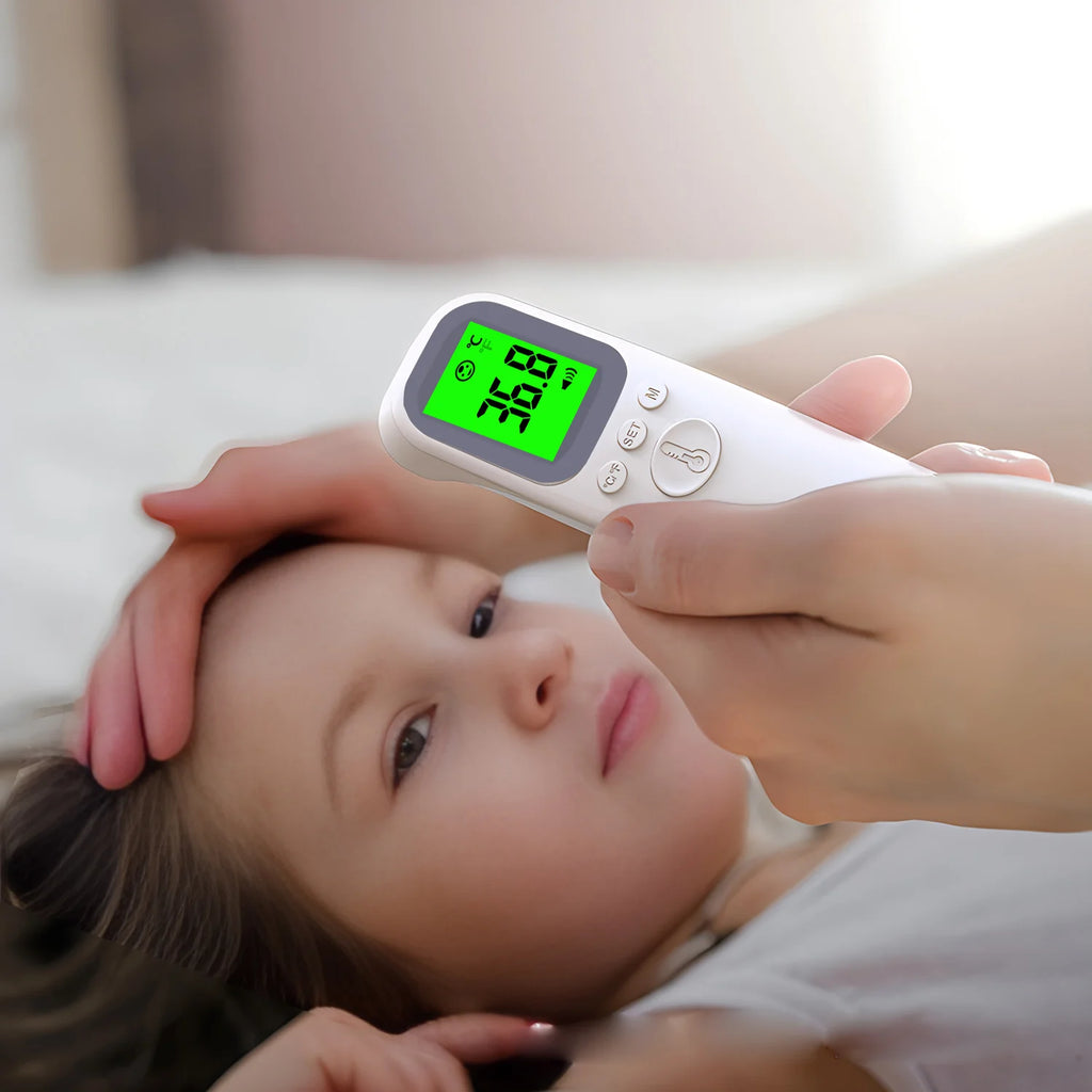 Digital Infrared Fever Thermometer Medical Household Infant Adult Forehead Non-contact Body Temperature Ear Thermometer