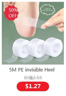 1Pair Heels Forefoot Pads Relieve Pain Orthopedic Insoles Silicone Cushion Sandals Foot Care Products GEL Non-slip Shoes Pad
