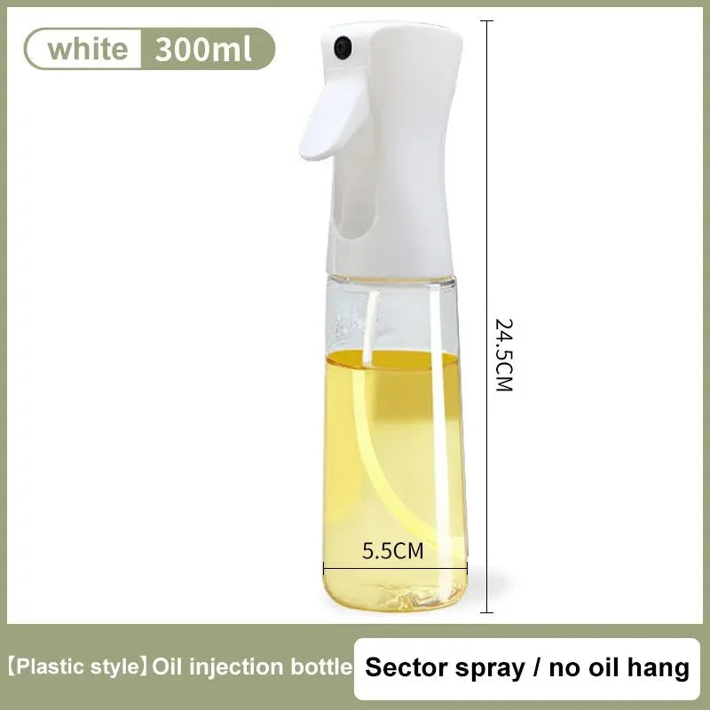 200/300ml Kitchen Oil Bottle Cooking Spray Olive Bottle Fitness Barbecue Spray BBQ Cooking Kitchen Baking Olive Oil Spray
