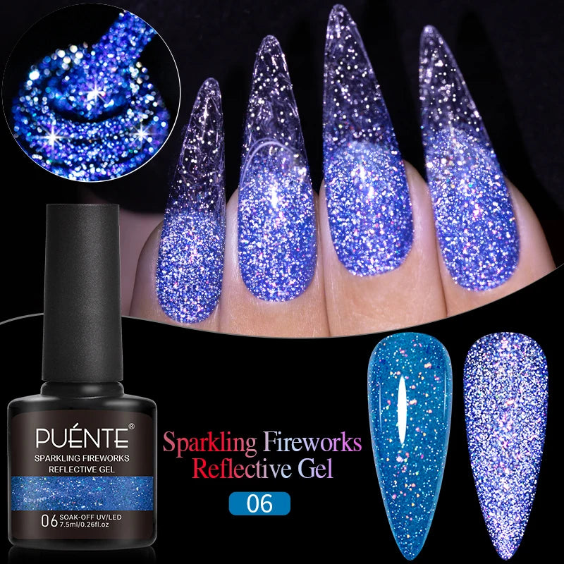 15ML Blooming Marble Gradient Gel Nail Polish Spreading Effect Watercolor Floral Print Nail Art Soak Off UV/LED Nail Varnish