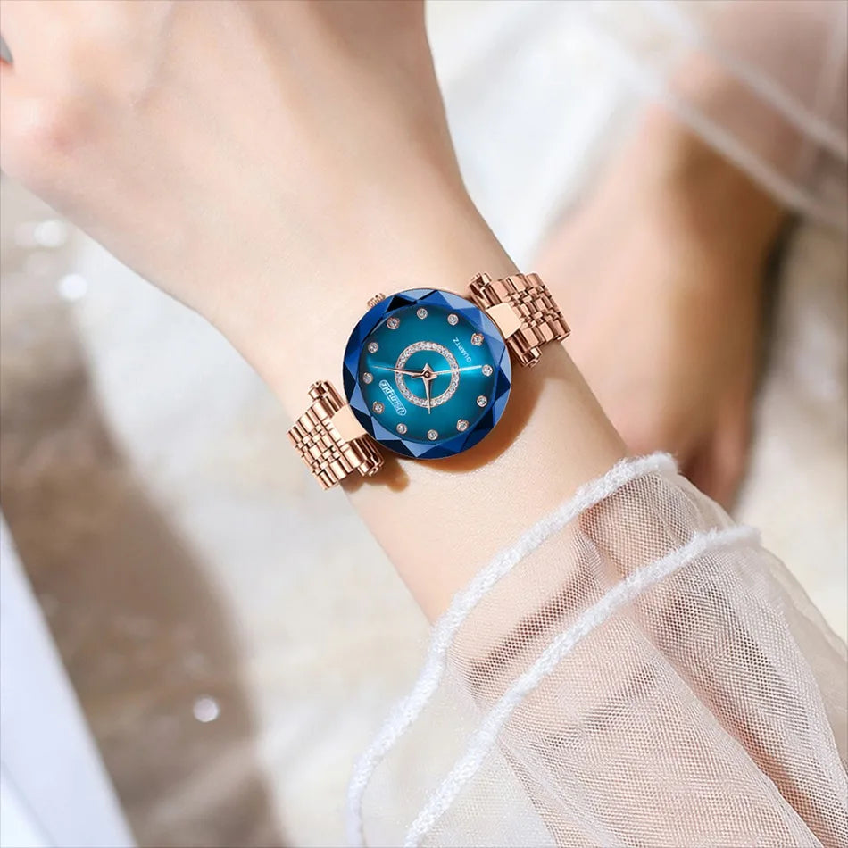 2pcs Luxury Elegant Women's Watch Set, Quartz Movement Casual Watch |Party Dress Wristwatch | Gorgeous | fashion accessories