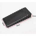 Front Door Stopper: Anti-collision, Movable Rubber Doorstop for Household Use.  Wedge-shaped Hardware for Home Applications