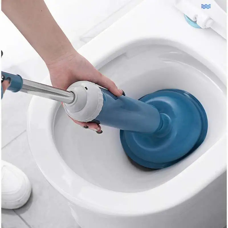 Silicone Toilet Pipe Plunger Vacuum Suction Cups High Pressure Pump Anti Blocking Unblocking Pipeline Drain Household Reusable