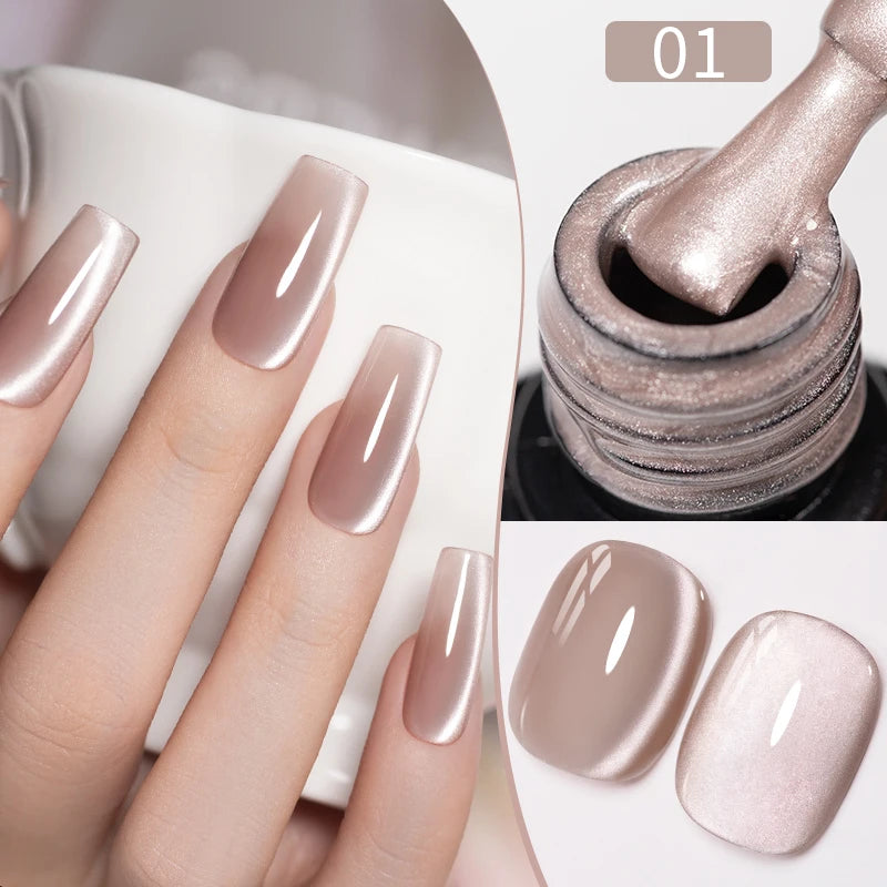 15ML Blooming Marble Gradient Gel Nail Polish Spreading Effect Watercolor Floral Print Nail Art Soak Off UV/LED Nail Varnish