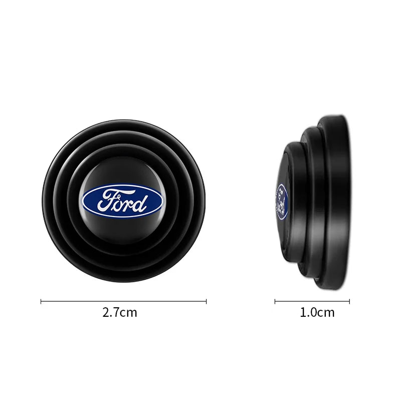 Car Door Shock Absorber Buffer Protective Stickers Soundproof Rubber Pads For Ford Ranger Focus Kuga Mustang Mondeo Fusion Esco