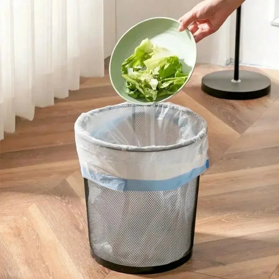 Drawstring Trash Bags with Handles-Thickened Fragrant Disposable Garbage Bags Cat Litter Bag Collect Feces Pet Cleaning Products