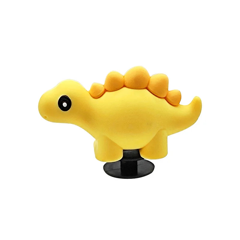 1/5pcs 3D Shoe Charms Cute Dinosaur Duck Bunny Shoe Decoration Buckle Kawaii Frogs Bees Garden Sandal Accessories Kids Gift
