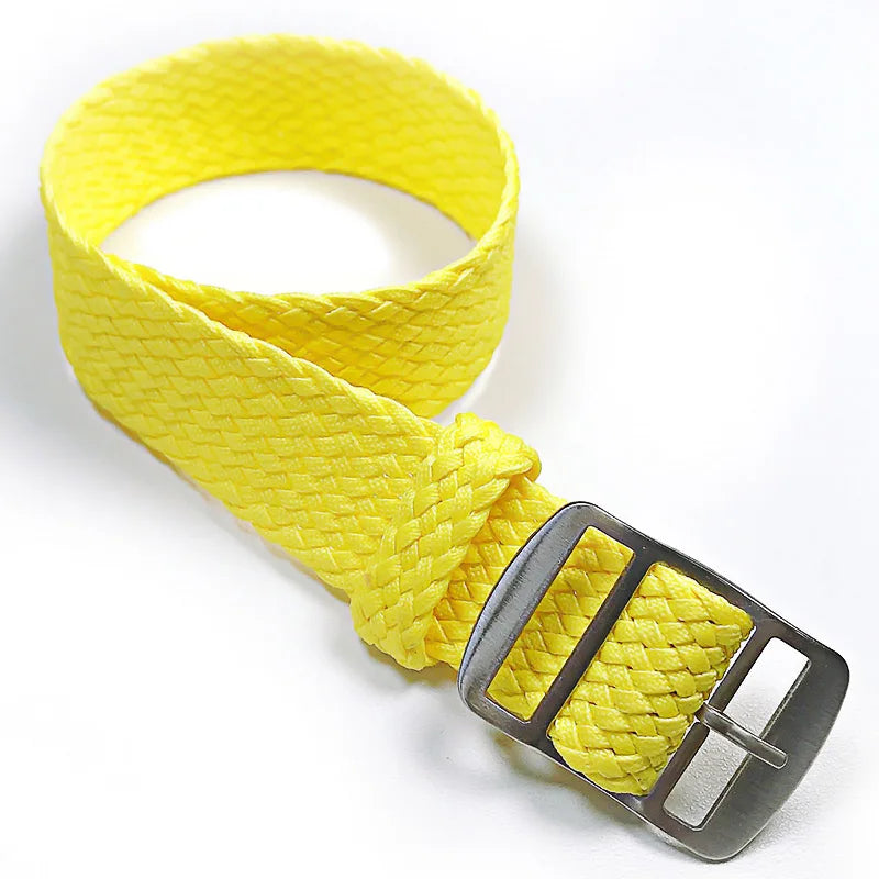 Fabric Woven Bracelet for Perlon Watch Band Replacement Wristband 14mm 16mm 18mm 20mm 22mm Nylon Strap Watchband