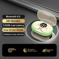 Invisible Sleep Earphones Bluetooth 5.3 Headphones IPX5 Waterproof Noise Reduction Earbuds Touch Control Wireless Headsets