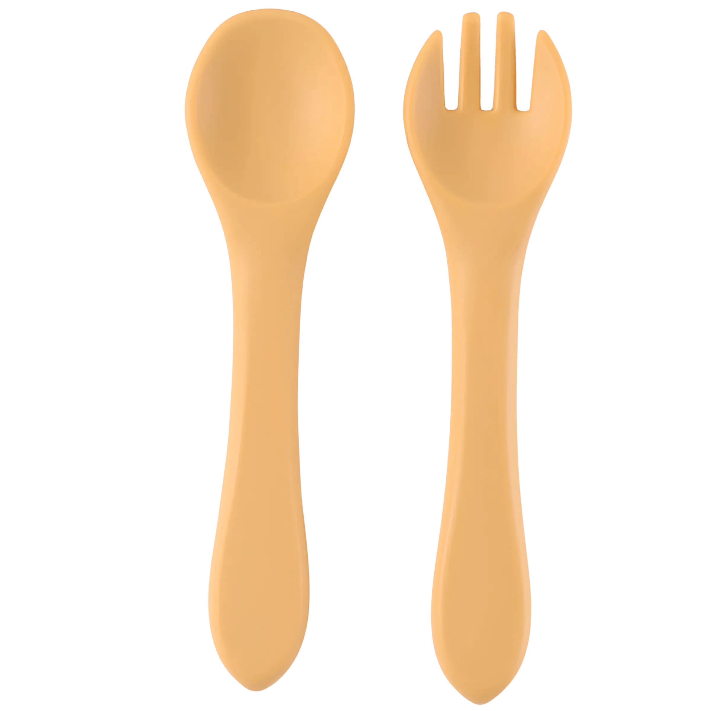 Children's tableware complementary soft spoon baby spoon baby silicone soft spoon feeding water small spoon