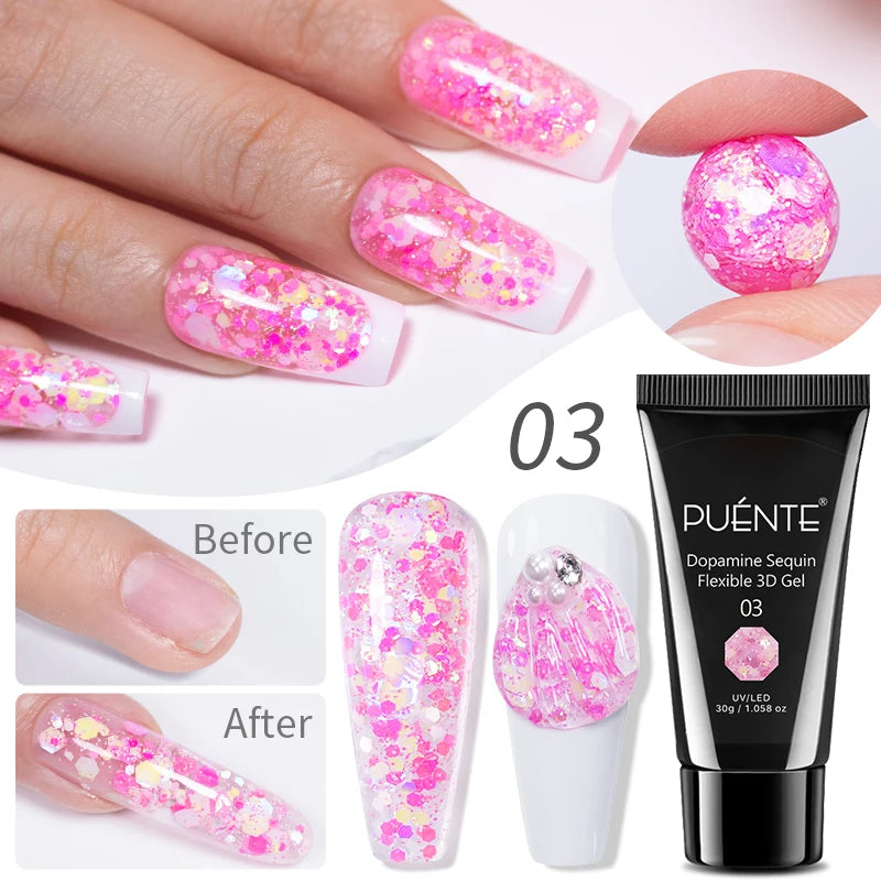 15ML Blooming Marble Gradient Gel Nail Polish Spreading Effect Watercolor Floral Print Nail Art Soak Off UV/LED Nail Varnish