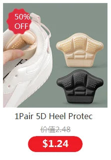 1Pair Heels Forefoot Pads Relieve Pain Orthopedic Insoles Silicone Cushion Sandals Foot Care Products GEL Non-slip Shoes Pad