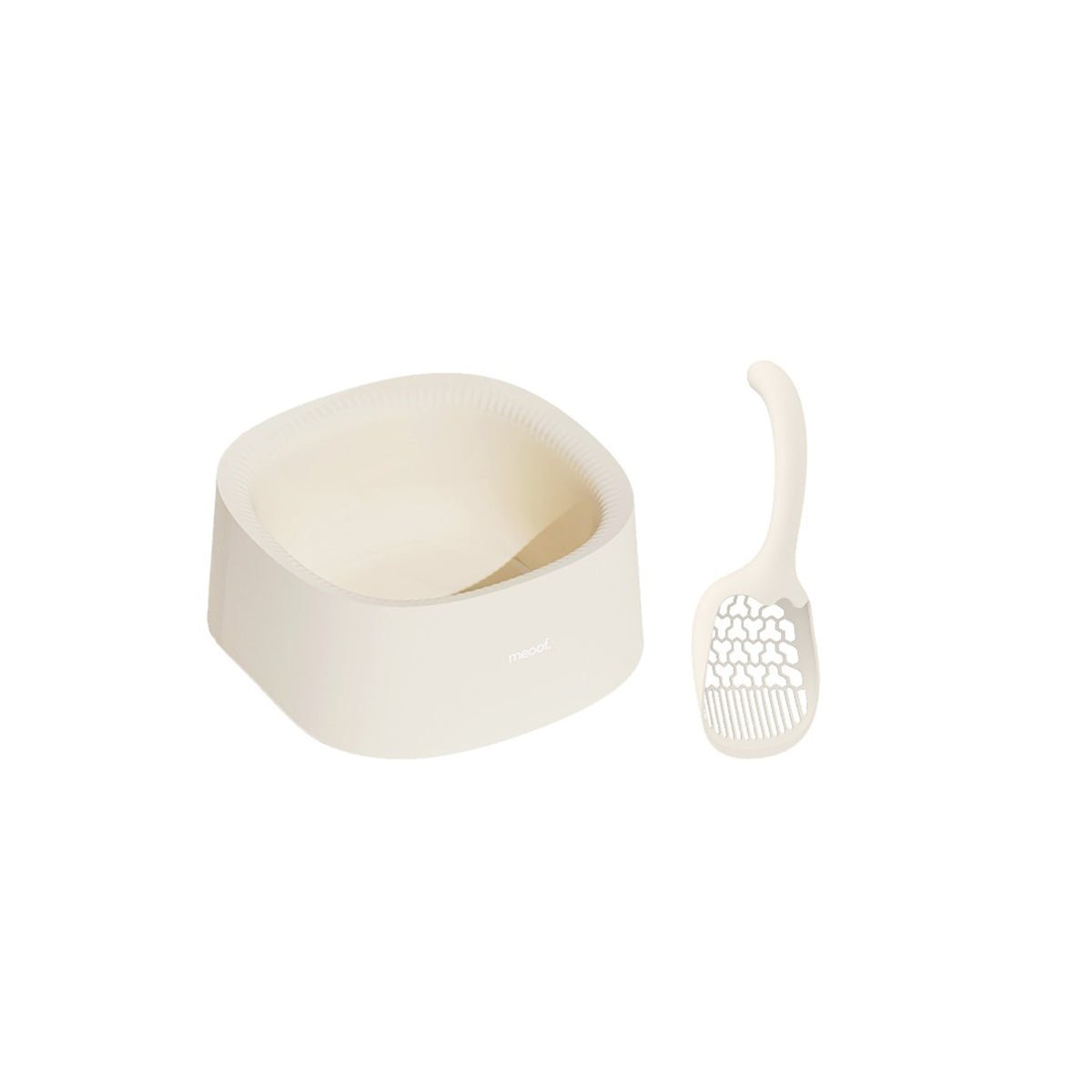 Purring Cat Litter Tray With Scoop